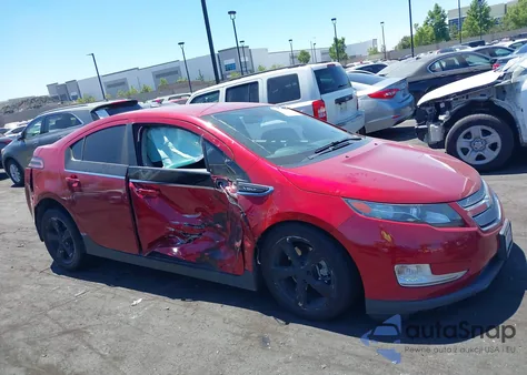 2013 Chevrolet Volt из США, поврежденный, VIN 1G1RF6E42DU145729